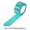 Unique Bargains Ribbons for Crafts Durable Wide Satin Grosgrain for Wreaths & Crafts 866.14"x1.57" 1 Pc - 3 of 4