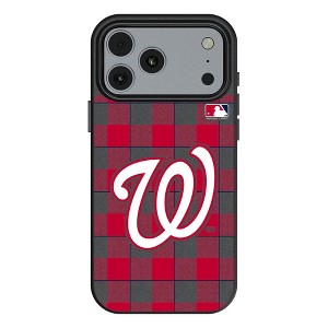 MLB National League Teams Plaid MagSafe Compatible Cell Phone Case for Apple iPhone 17 Series - 1 of 4