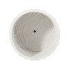 Okak Dots Stylish Antique White Planter, Modern Durable Weather Resistant and Versatile Planter for Indoor/Outdoor - 2 of 4