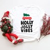 The Juniper Shop Holly Jolly Vibes Car Toddler Short Sleeve Tee - 2 of 2