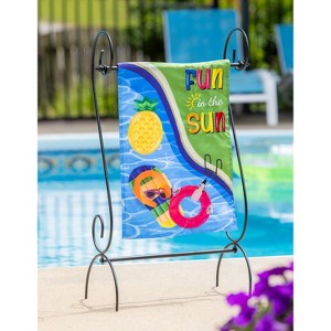 Fun in the Sun Pool Day Garden Applique Flag - 1 of 3