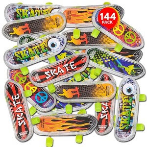 ArtCreativity Bulk Mini Finger Skateboard Toys (Pack of 144) - 1 of 4