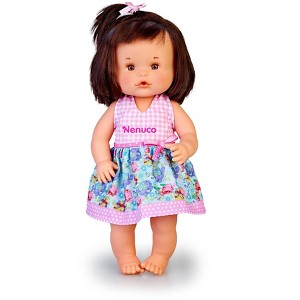 Nenucos of the World Latin Baby Doll - Light Skin Tone with Brown Eyes, 12" Doll - 1 of 4