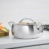 Cuisinart 4.5qt Pure Clad Triple Ply Stainless Steel Dutch Oven with Cover - 2 of 4