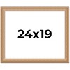 PosterPalooza | Weathered Yellow Picture Frame - UV Acrylic, Backing Board, Hanging Hardware Included - 2 of 4