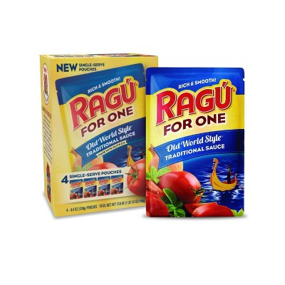 Ragu For One Traditional Pasta Sauce - 4pk/4oz