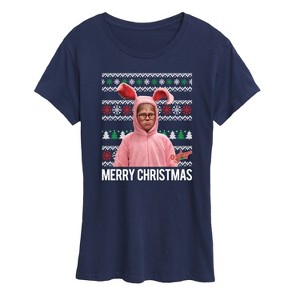 Women's - A Christmas Story - Merry Christmas Short Sleeve Graphic T-Shirt - 1 of 4