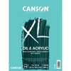Canson XL Series Oil & Acrylic Pad, Foldover Binding, 24 Sheet, 9x12 inch, Pack of 2 - 2 of 3