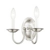 Livex Lighting Home Basics 2 - Light Wall Light in  Brushed Nickel - 2 of 4