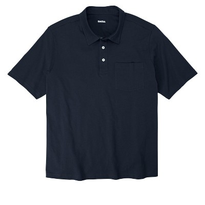 KingSize Men's Big & Tall Shrink-Less Lightweight Polo