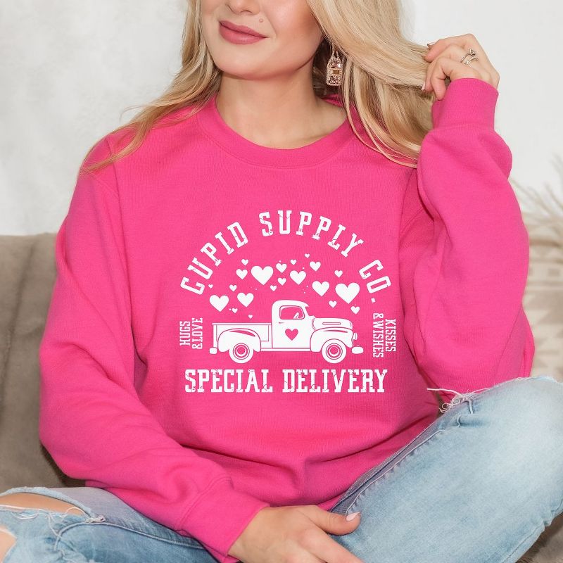 Simply Sage Market Women's Graphic Sweatshirt Cupid Supply Co., 3 of 5