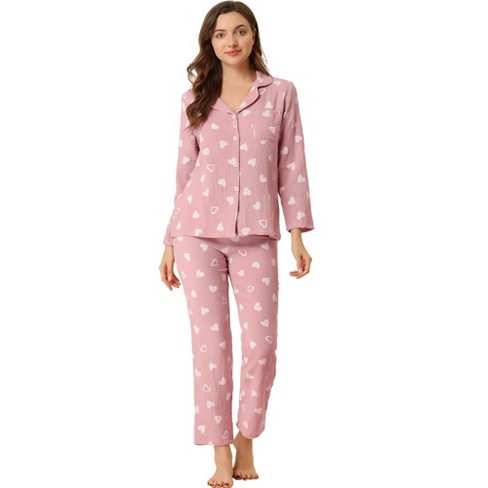 Target Heart Pajama Sets for Women