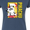 Women's - Pokémon - Tie Dye Pikachu Fitted Graphic T-Shirt - 2 of 3