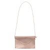 CTM Women's Glossy Metallic Envelope Wristlet Clutch Handbag - 2 of 4