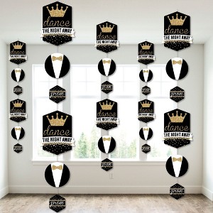 Big Dot of Happiness Prom - Prom Night Party DIY Dangler Backdrop - Hanging Vertical Decorations - 30 Pieces - 1 of 4