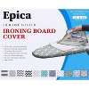 EPICA Silicone Coated Ironing Board Cover – Scorch & Stain Resistant, 15"x54", Grey Circles Design - 2 of 4