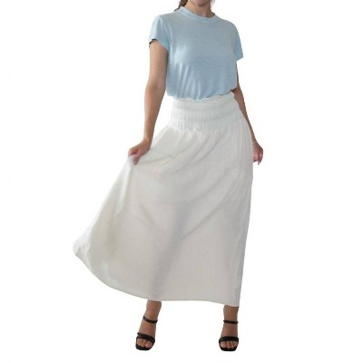 Women's Athena Skirt White - STARKx