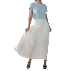 Women's Athena Skirt White - STARKx - 1 of 3