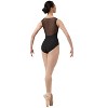 Women's Mirella Chevron Mesh Back Leotard - Bloch - 2 of 2