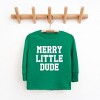 The Juniper Shop Merry Little Dude Toddler Long Sleeve Tee - 2 of 3