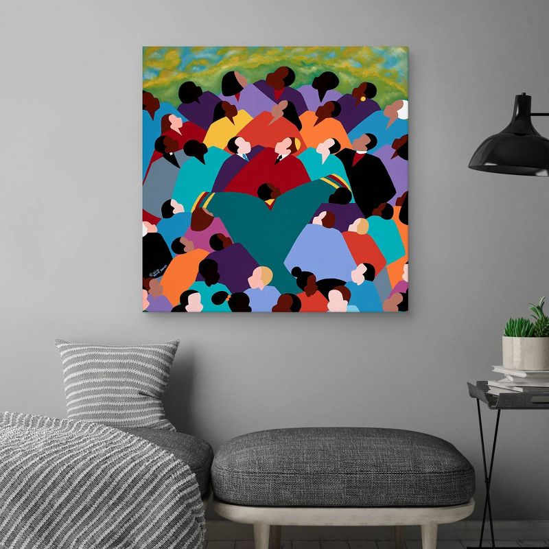 35&#34; x 35&#34; The Dream by Synthia Saint James Canvas Art Print - Masterpiece Art Gallery, 5 of 6