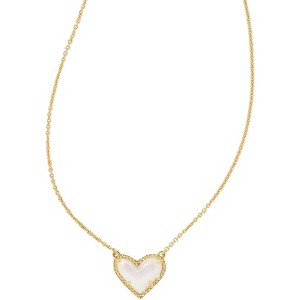 Heart Pendant Necklace Adjustable Chain Length Fashion Jewelry for Women - 1 of 4