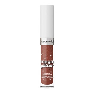 Wet n Wild Mega Glitter Shimmer Liquid Lipstick - 0.11oz - 1 of 4