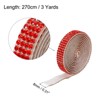Unique Bargains Self-Adhesive DIY Crafts Decorations Crystal Rhinestone Diamond Ribbon 3 Rolls - 2 of 4