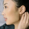 Midi Bar Earrings in Gold, Rose Gold, Silver - Honeycat - 2 of 4