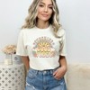 Simply Sage Market Women's Good Vibes Summer Short Sleeve Garment Dyed Tee - 2 of 2