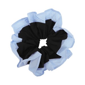 Unique Bargains Stripe Scrunchie 1 Pc - 1 of 4