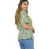 HAPPY BAY Hawaiian Shirts Womens Summer Button Down Beach Party Shirt Casual Blouses Short Sleeve Tropical Vacation Button Up Shirts - 4 of 4
