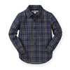 Hope & Henry Boys'  Convertible Double Weave Button Down Shirt, Infant - 4 of 4