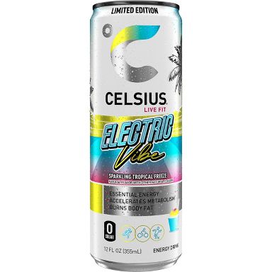 Celsius Electric Vibe Energy Drink - 12 fl oz