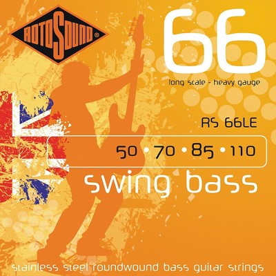 Rotosound RS66LE Heavy Long Scale Bass Strings