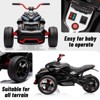 12V Kids Electric 3-Wheel Ride-On Truck with Remote Control,2 Speeds Up to 7 MPH,Dual 55W Motor¨CToy Vehicle for Toddler - 4 of 4