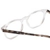 Ernest Hemingway H4850 Designer Acetate Eye Glasses Frame in Gloss Black Silver/Demo Lens 143mm Frame/58mm Lens Width - 4 of 4