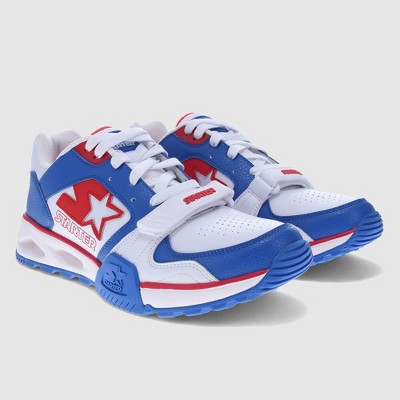 Мужские Starter Mens Team Trainer 92 Lowtop Casual Sneaker, White/Blue, Size 10 — фото 7