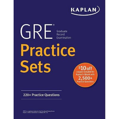 GRE Practice Sets - by  Kaplan Test Prep (Paperback)