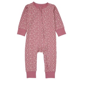 Hanes Pure Comfort Baby Long Sleeve Footless Sleep N' Play, Organic Cotton, Boys & Girls - 1 of 4
