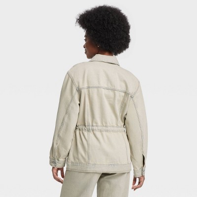 Women's Denim Cinched Jacket - Universal Thread