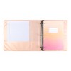 Yoobi Evolve 2" 3 Ring Binder Printed Tangerine Dream Scallop - 2 of 4