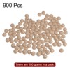 Unique Bargains Loose Craft DIY Earring Necklace Making Acrylic Round Beads 900 Pcs - 3 of 4
