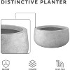Rosemead Home & Garden Concrete Outdoor Planter Pot Cement Gray 20"x20"x10" - 3 of 3