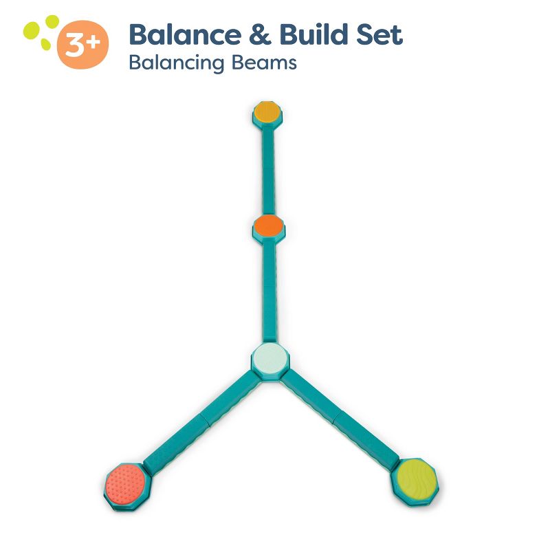 B. toys Interlocking Balancing Beams - Balance &#38; Build Set, 5 of 11
