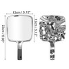Unique Bargains Retro Ripple Style Cosmetic Mirror 1 Pc - 2 of 3