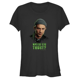 Juniors Womens Marvel: Secret Invasion Everett Ross Who Do You Trust T-Shirt - 1 of 4