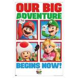 Trends International The Super Mario Bros. Movie - Our Big Adventure Framed Wall Poster Prints