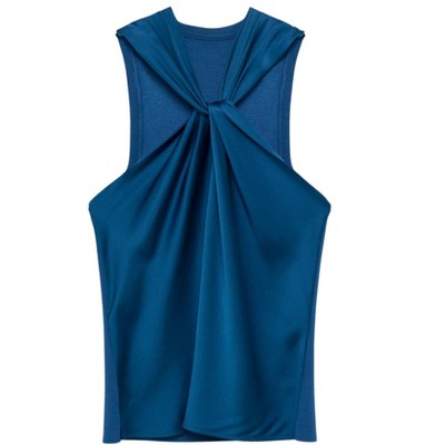 Women's Ria Stretch Jersey Halter Top - SIMKHAI
