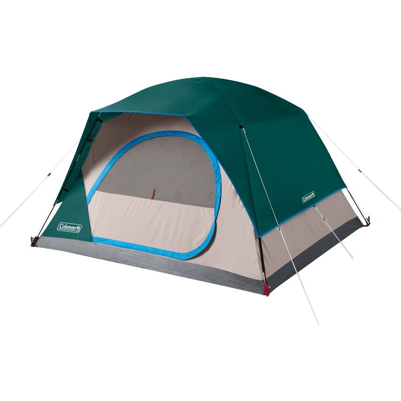 Coleman Skydome 4 Person Evergreen Tent - Green, 1 of 11